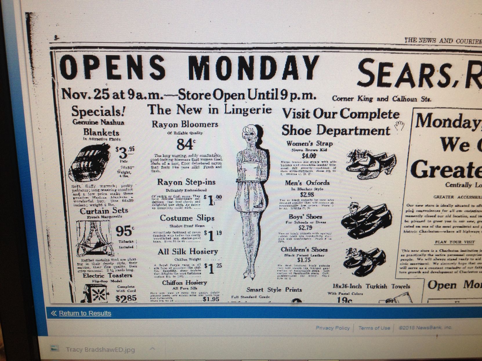 Sears ad